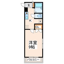 健軍神社前 徒歩2分 1階の物件間取画像